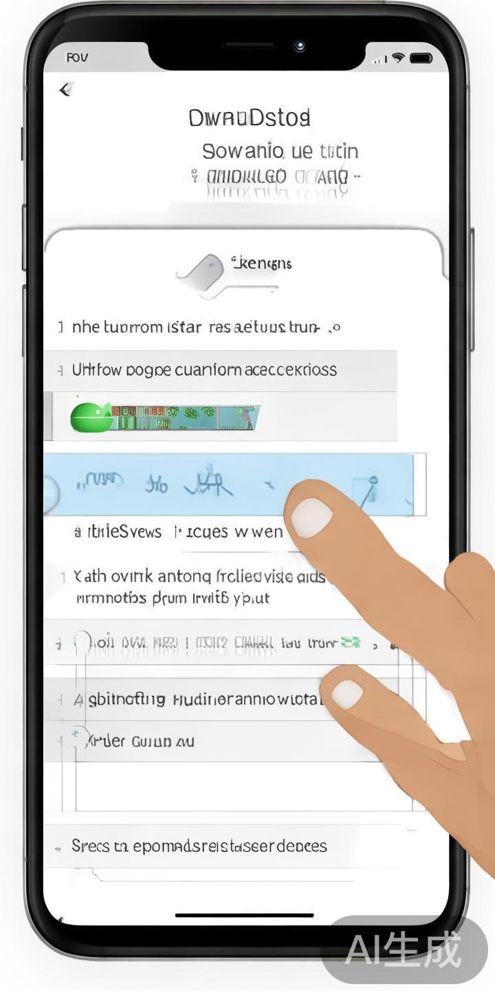 第三步：安卓用户的安装操作
安卓用户在下载完成后